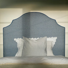 Charger l'image dans la galerie, Tête de lit modèle Reine (jacquard bleu)